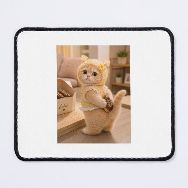 Item preview, Caught Cream-Pawed designed and sold by LovelyCatGalaxy.