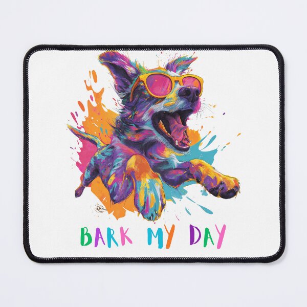 Item preview, Happy Cool Colorful Dog designed and sold by OutOfTheBubble.
