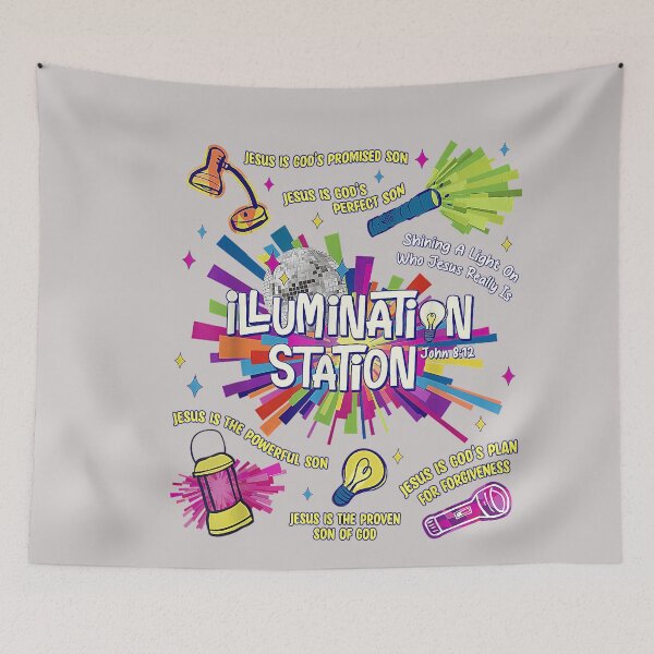Item preview, Illumination Station VBS 2026 Vacation Bible School Jesus designed and sold by MabelWells.