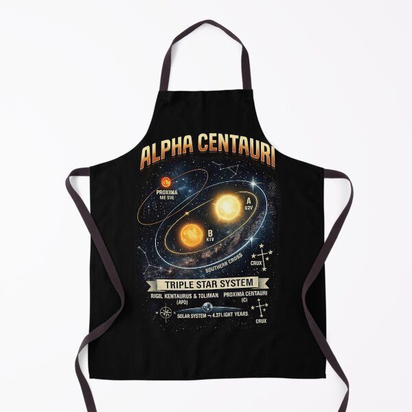 Item preview, Alpha Centauri Sci-Fi Cosmic Artwork designed and sold by AlienJoy.