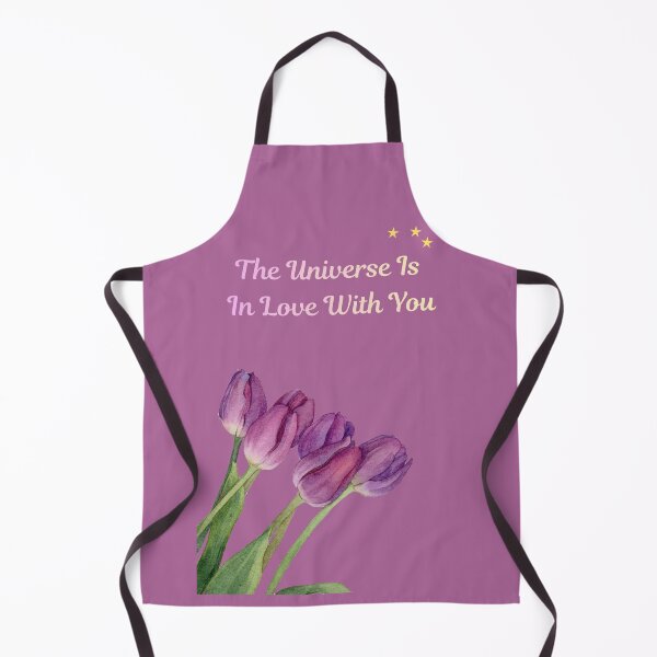 Item preview, The Universe Is In Love With You | Spiritual Affirmation Floral Art designed and sold by MysticPurpleHue.