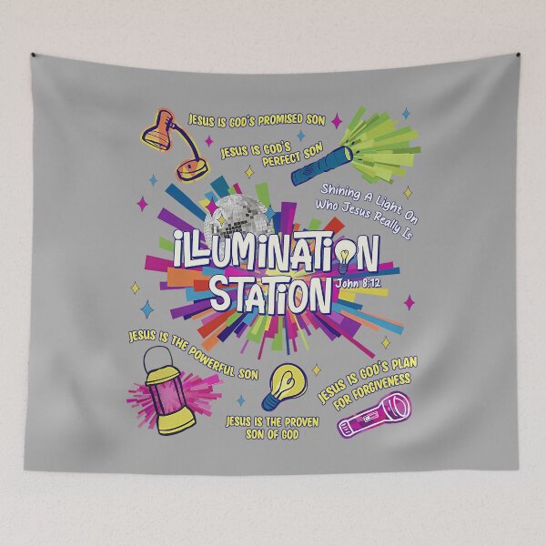 Item preview, Illumination Station VBS 2026 Vacation Bible School Jesus  designed and sold by KathieFaugh.