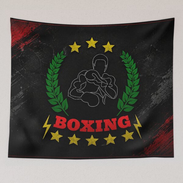 Item preview, Boxing Champion Vintage Combat Sports designed and sold by Fei Long Design Hub.