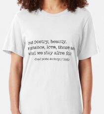 Dead Poets Society Slim Fit T-Shirt