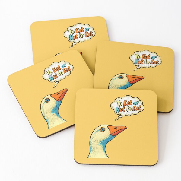 Item preview, The Funny Zoo No.1: Funny Goose To Eat or Not To Eat Shakespeare Parody designed and sold by NO BEAVER NO PUNK.