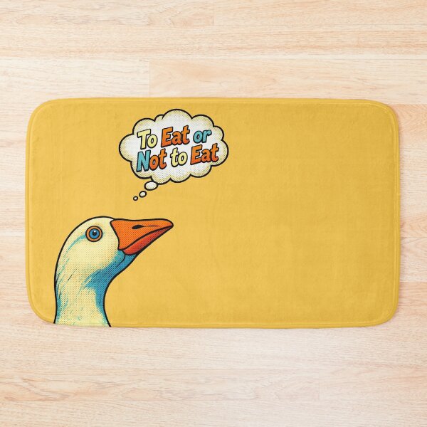 Item preview, The Funny Zoo No.1: Funny Goose To Eat or Not To Eat Shakespeare Parody designed and sold by NO BEAVER NO PUNK.