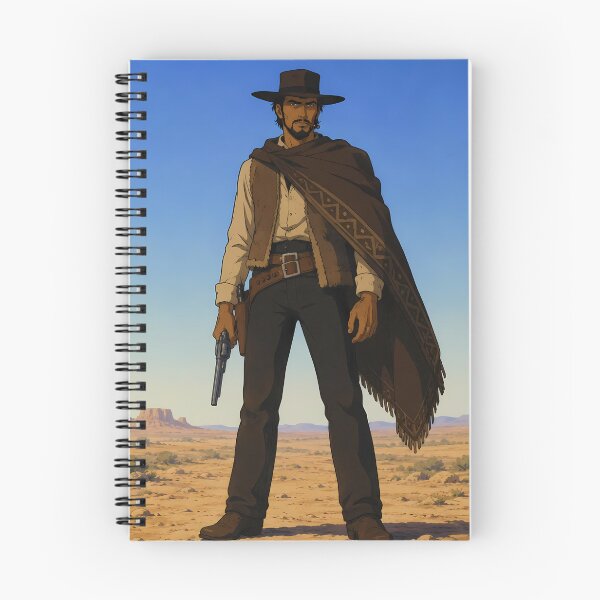 Item preview, Lone Gunslinger Cowboy – Vintage Western Outlaw Illustration designed and sold by  Hollow Moon Studios..