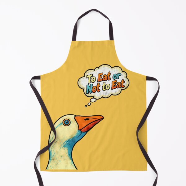 Item preview, The Funny Zoo No.1: Funny Goose To Eat or Not To Eat Shakespeare Parody designed and sold by NO BEAVER NO PUNK.