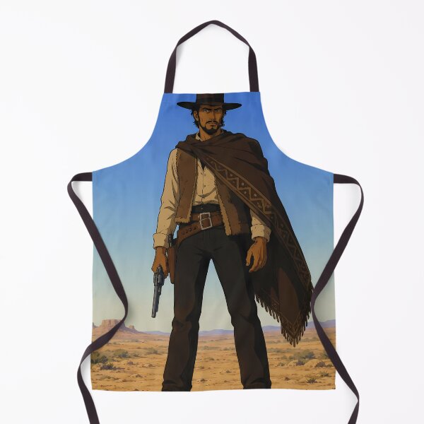 Item preview, Lone Gunslinger Cowboy – Vintage Western Outlaw Illustration designed and sold by  Hollow Moon Studios..