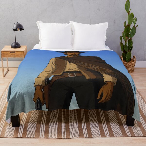 Item preview, Lone Gunslinger Cowboy – Vintage Western Outlaw Illustration designed and sold by  Hollow Moon Studios..