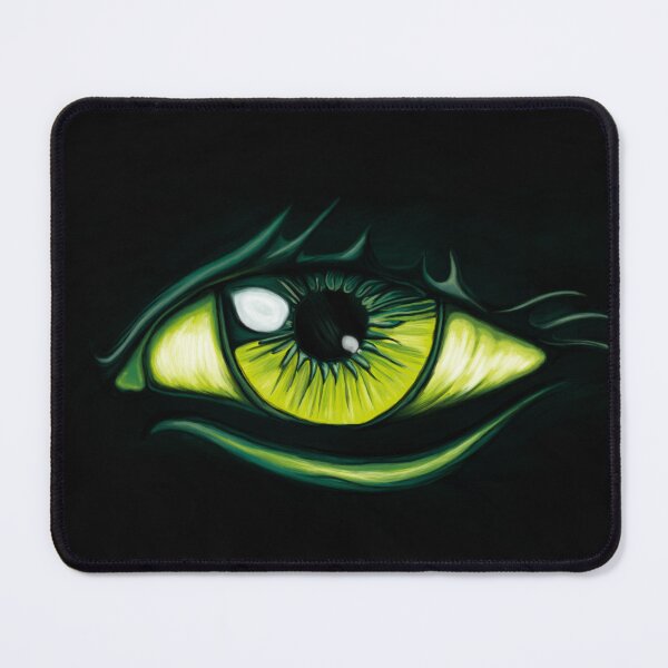 Item preview, Green eye on black designed and sold by NadiaChevrel.
