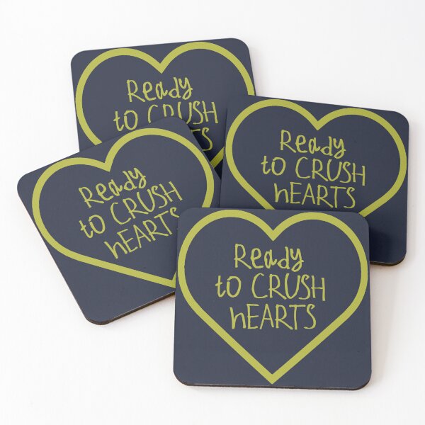Item preview, Ready to Crush Hearts designed and sold by kinpirks.