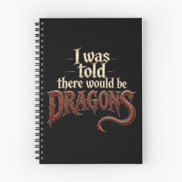 Item preview, I was told there would be dragons - fantasy typography  designed and sold by HiPatti.