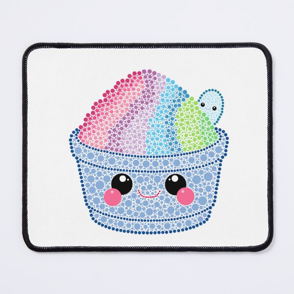 Item preview, Kawaii Shaved Ice Dot Art designed and sold by Cardiff Creative.
