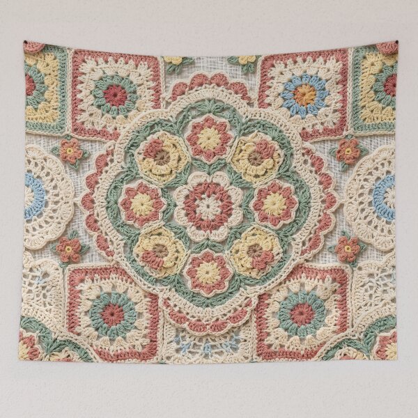 Item preview, Handmade Harmony – Crochet Lace Pattern designed and sold by MoonwoodStudio.