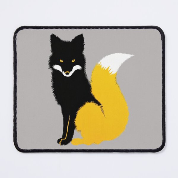 Item preview, a black and yellow fox designed and sold by 123ks.