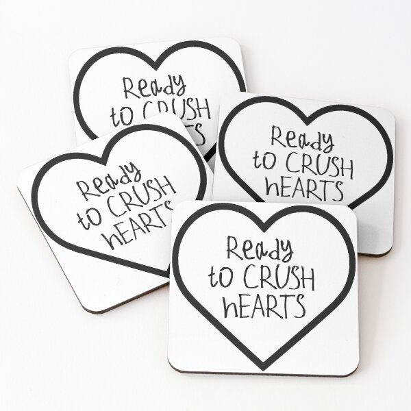 Item preview, Ready to Crush Hearts designed and sold by kinpirks.