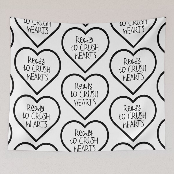 Item preview, Ready to Crush Hearts designed and sold by kinpirks.