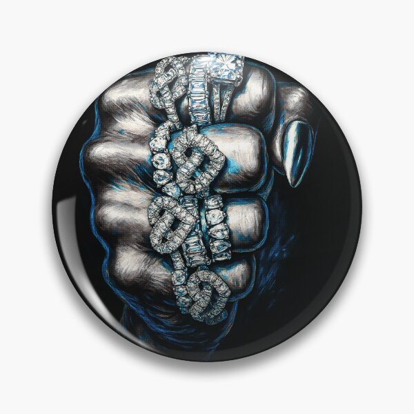 Item preview, Respect the Grind – Gold Fist Power Art designed and sold by E4ST-INDUSTRIES.