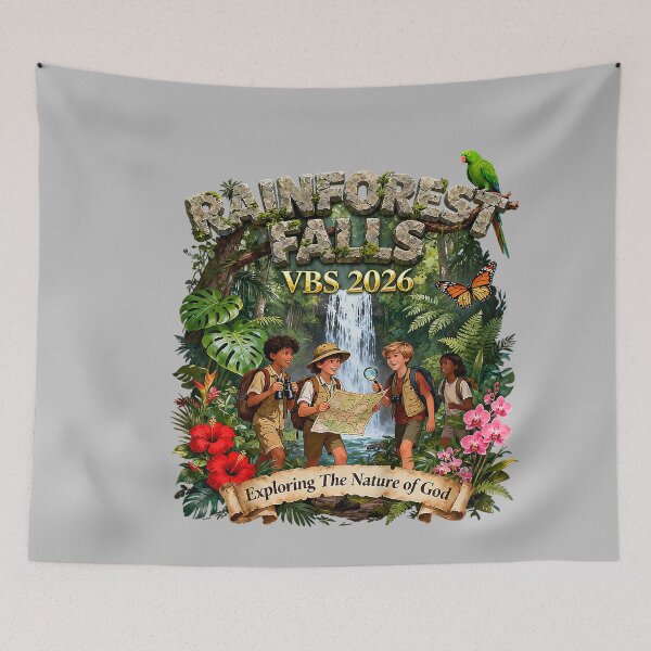 Item preview, Kids Rainforest Falls VBS 2026 Jungle Explorer Youth Group designed and sold by mjohnson9.