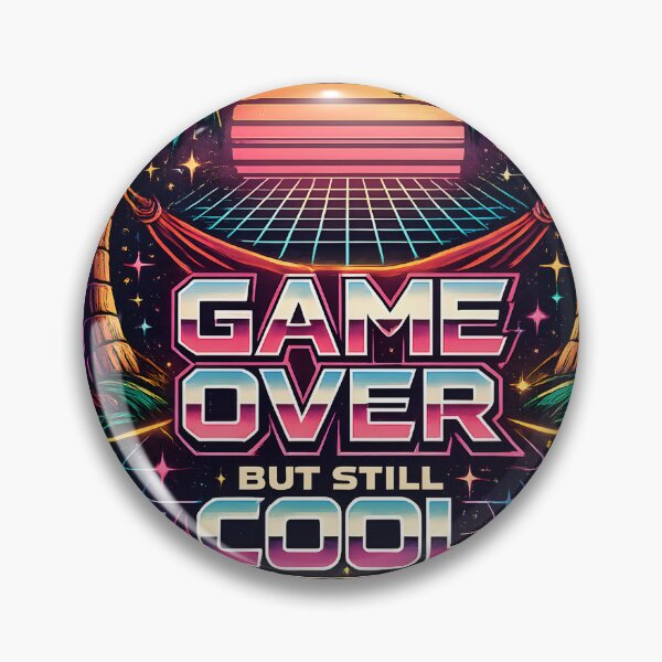 Item preview, Game Over But Still Cool Retro Synthwave designed and sold by Mr Lee.