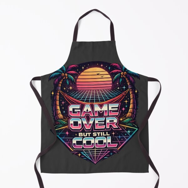 Item preview, Game Over But Still Cool Retro Synthwave designed and sold by Mr Lee.