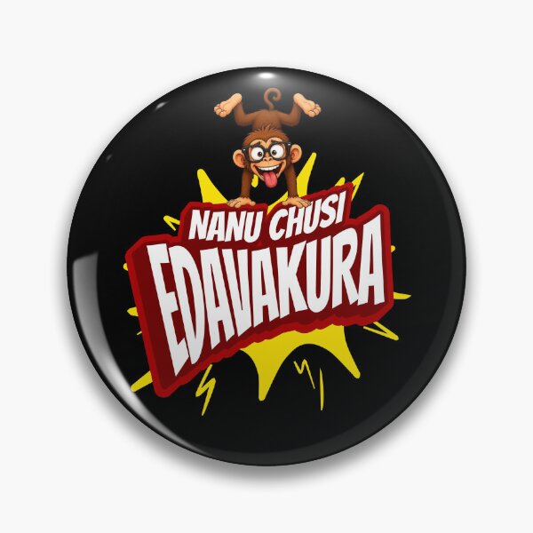 Item preview, Nanu Chusi Edavakura Funny Telugu Meme designed and sold by America Mowa.