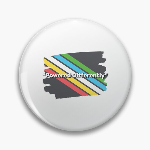 Item preview, Powered Differently – Disability Pride Flag Design | Disability Awareness & Empowerment designed and sold by It's Wheelie Cool.