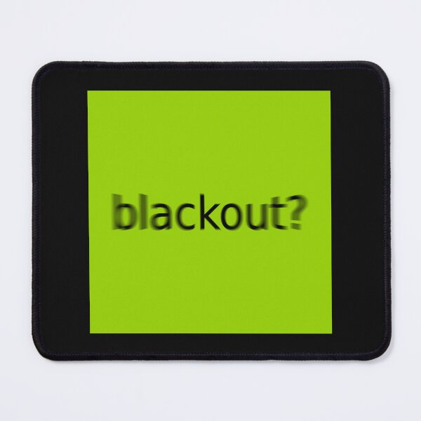 Item preview, Supreme Green Blackout Question Mark Square designed and sold by Dancing Papaya.