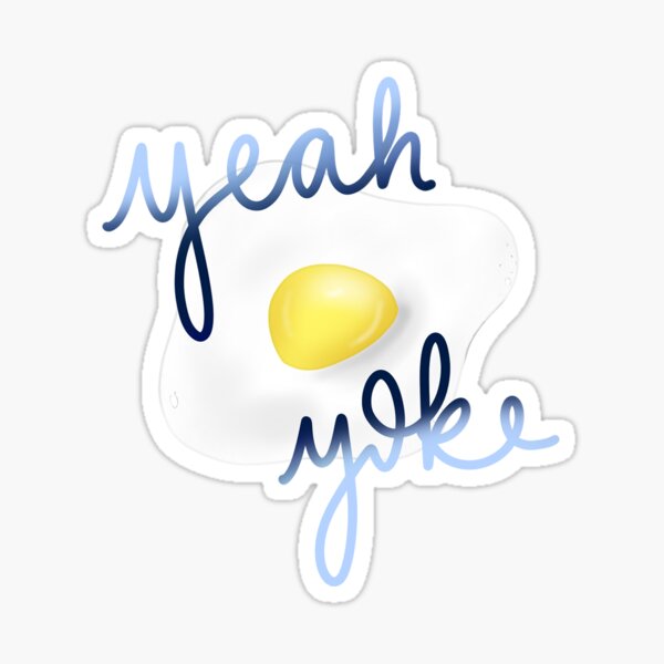 ouais joug Sticker