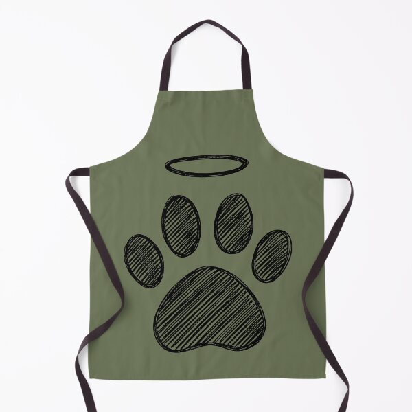 Item preview, Pet Paw Halo Memorial designed and sold by Corvoria.