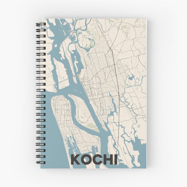 Item preview, Kochi Map designed and sold by MapsNerd.