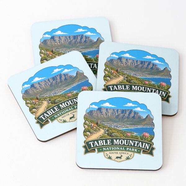 Item preview, Table Mountain National Park, South Africa, Scenic Landscape designed and sold by Myra365Art.