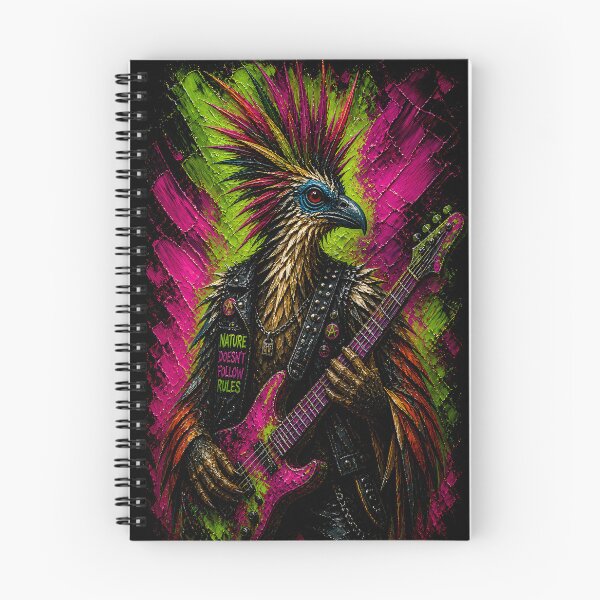 Item preview, Rebel Punk Rocker Roadrunner Neon Aesthetic Art designed and sold by Vista Atelier.