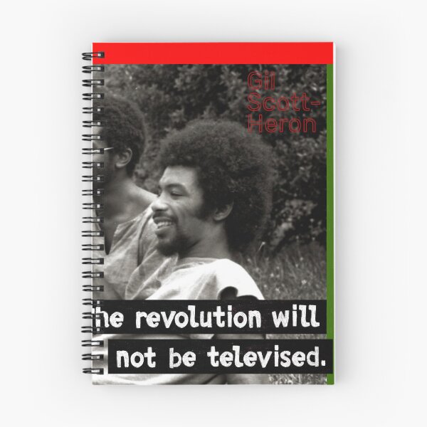 Item preview, Gil Scott Heron Poet Artist Portrait Tribute The Revolution Will Not Be Televised  designed and sold by FFFFt.