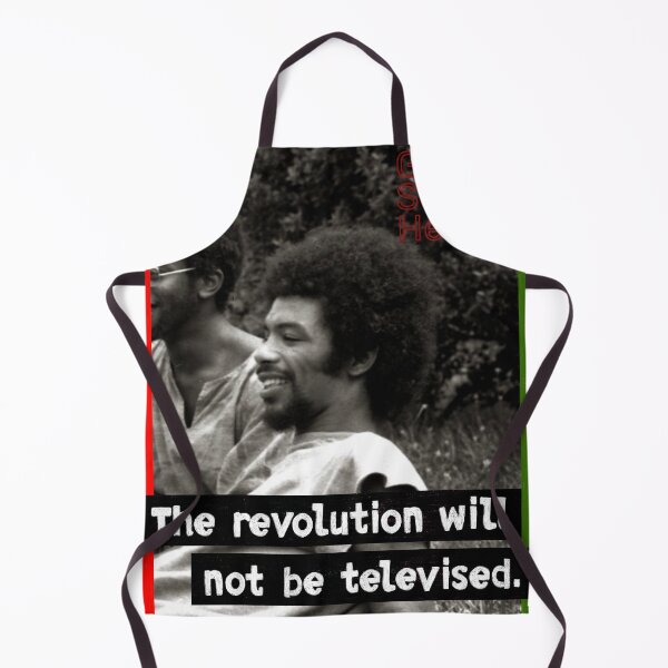 Item preview, Gil Scott Heron Poet Artist Portrait Tribute The Revolution Will Not Be Televised  designed and sold by FFFFt.