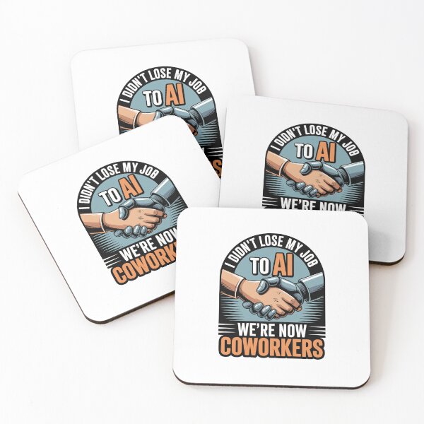 Item preview, I Didn't Lose My Job To AI Retro Coworkers designed and sold by Bianca Oltean.