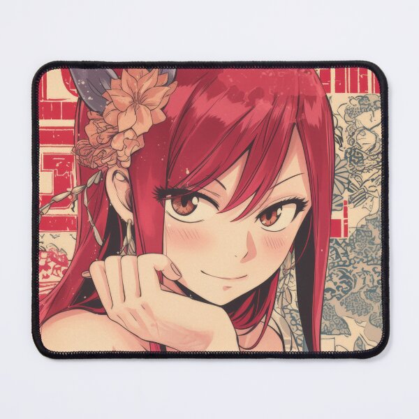 Item preview, Red Hair Baddie Sword Slayer  designed and sold by AnimeArsenalPrints.