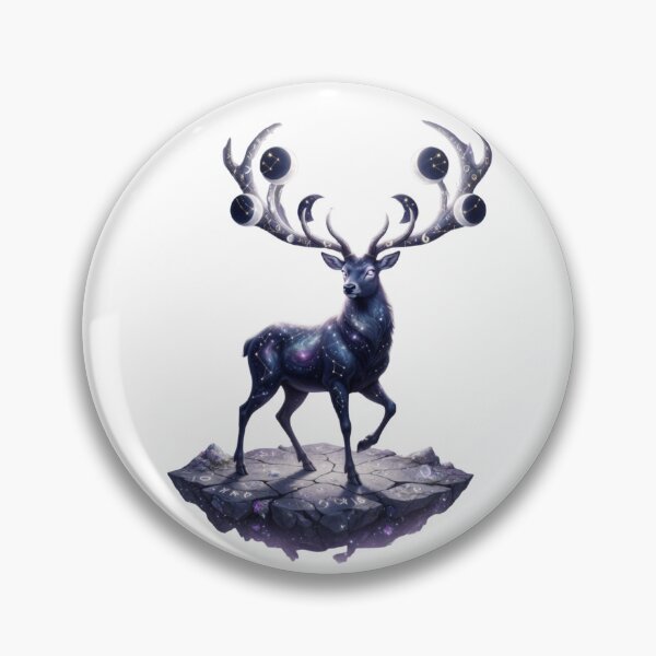 Item preview, Lunar eclipse deer designed and sold by design-rebell.