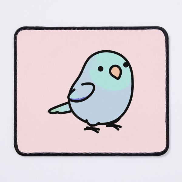 Item preview, Custom: Chubby Dilute Light Blue Parrotlet Alt designed and sold by birdhism.