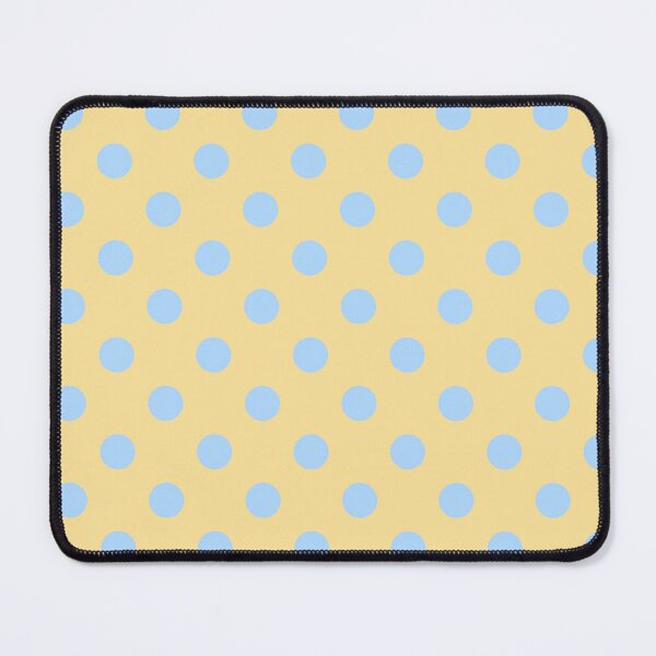 Item preview, Sky Blue and Butter Polka Dots Pattern designed and sold by The Innocent Ghost Project.