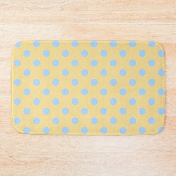 Item preview, Sky Blue and Butter Polka Dots Pattern designed and sold by The Innocent Ghost Project.