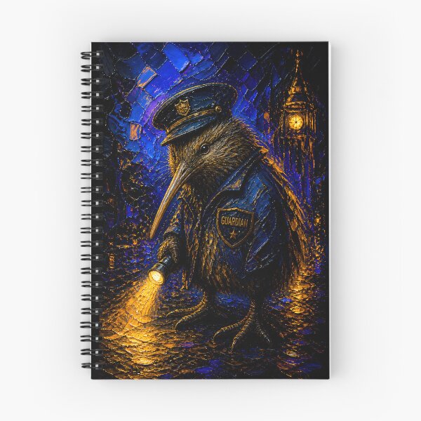 Item preview, Vigilant London Night Watchman Kiwi Dark Aesthetic Art designed and sold by Vista Atelier.
