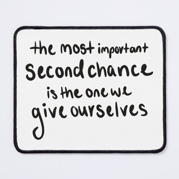 Item preview, Most Important Second Chance (Black) designed and sold by CreationsByMR.