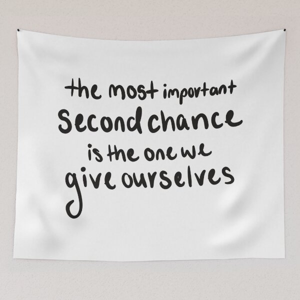 Item preview, Most Important Second Chance (Black) designed and sold by CreationsByMR.