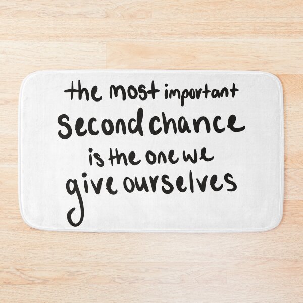 Item preview, Most Important Second Chance (Black) designed and sold by CreationsByMR.