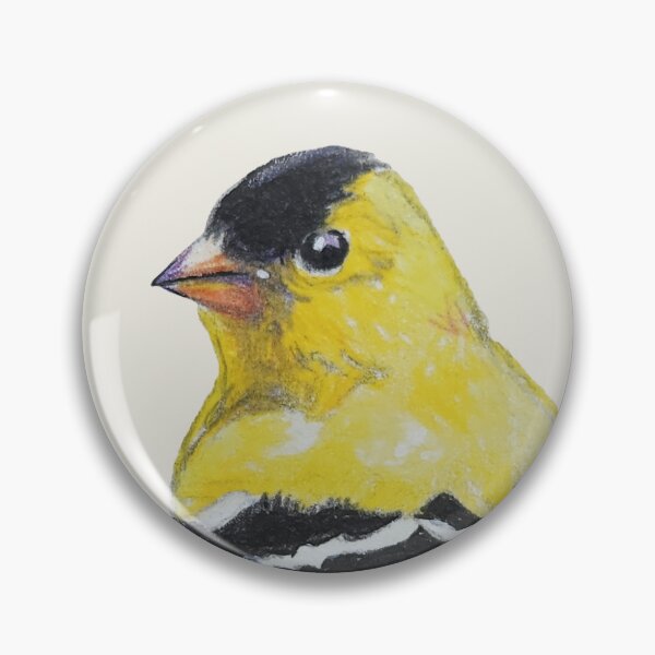 Item preview, American Goldfinch drawing designed and sold by Emily Bickell.
