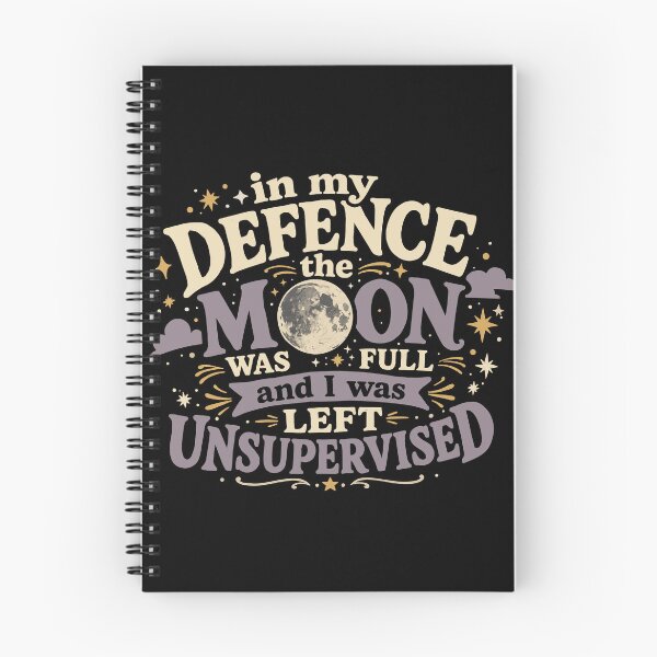 Item preview, In my defence I was left unsupervised designed and sold by The Curious Cow.