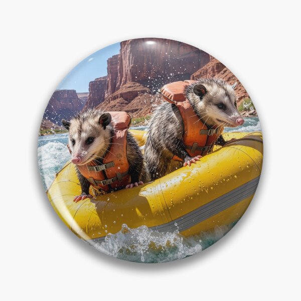 Item preview, Possums White Water Rafting on Colorado River designed and sold by Tridentulus.