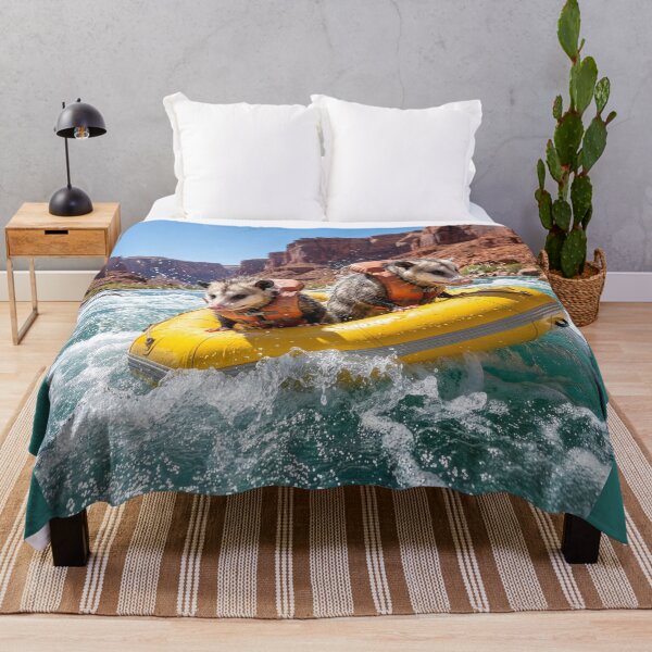 Item preview, Possums White Water Rafting on Colorado River designed and sold by Tridentulus.